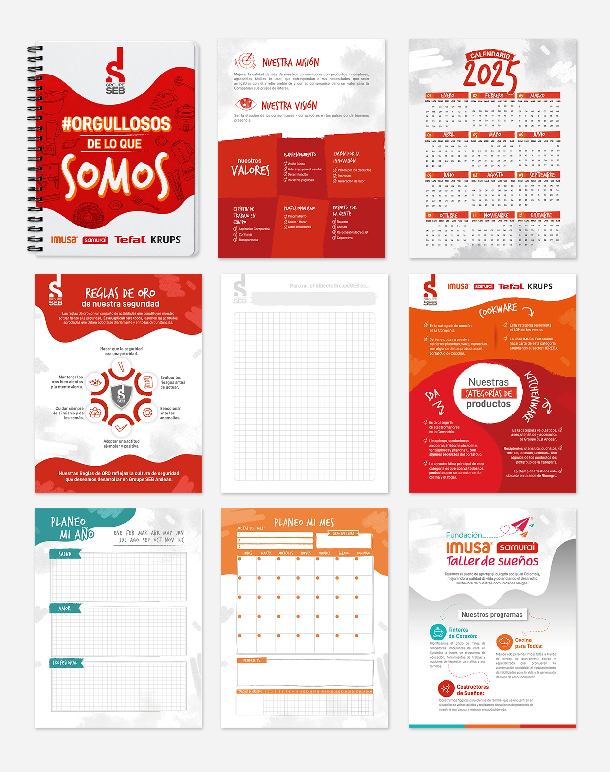 GroupeSEB cuaderno